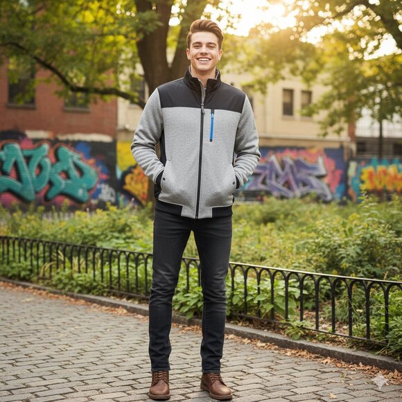 Nautica Men's Slim Fit Performance Jacket Size Medium - Picture 8 of 9